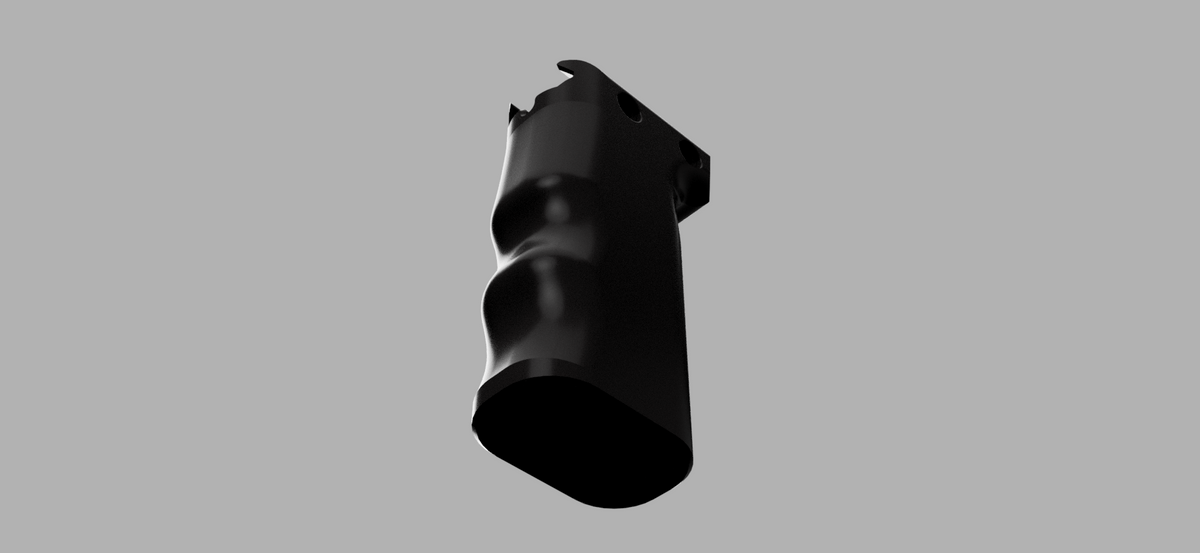 Ergonomic Vertical Foregrip (Custom Requested)
