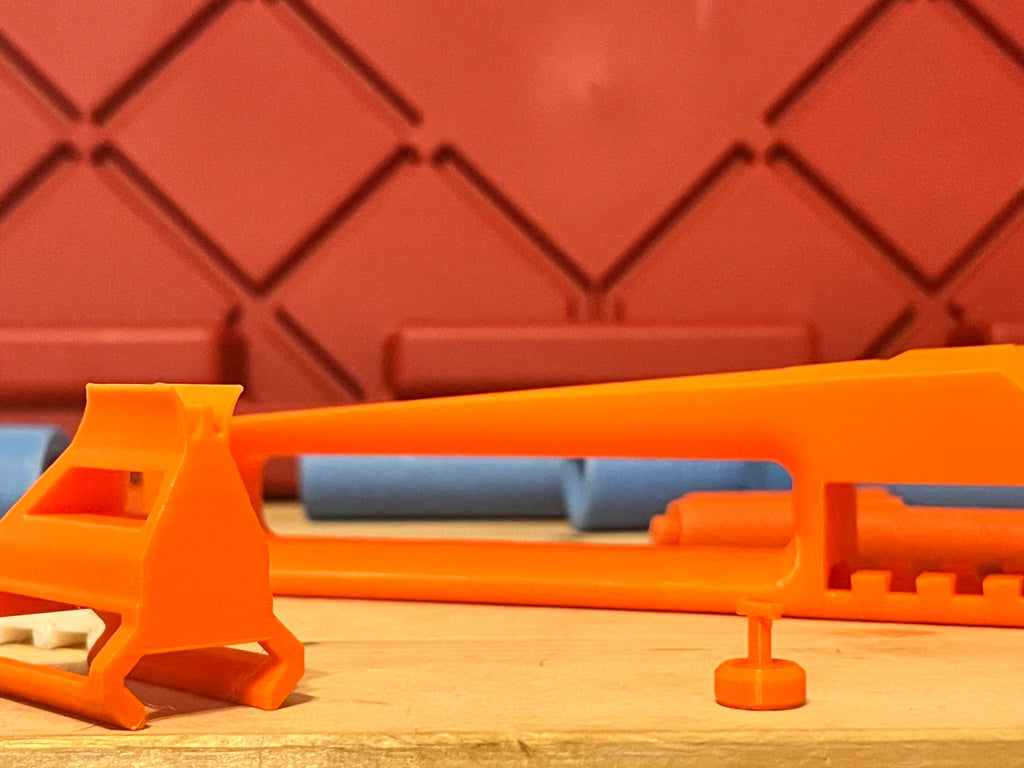 Nerf M16-like Carry handle and Iron Sights
