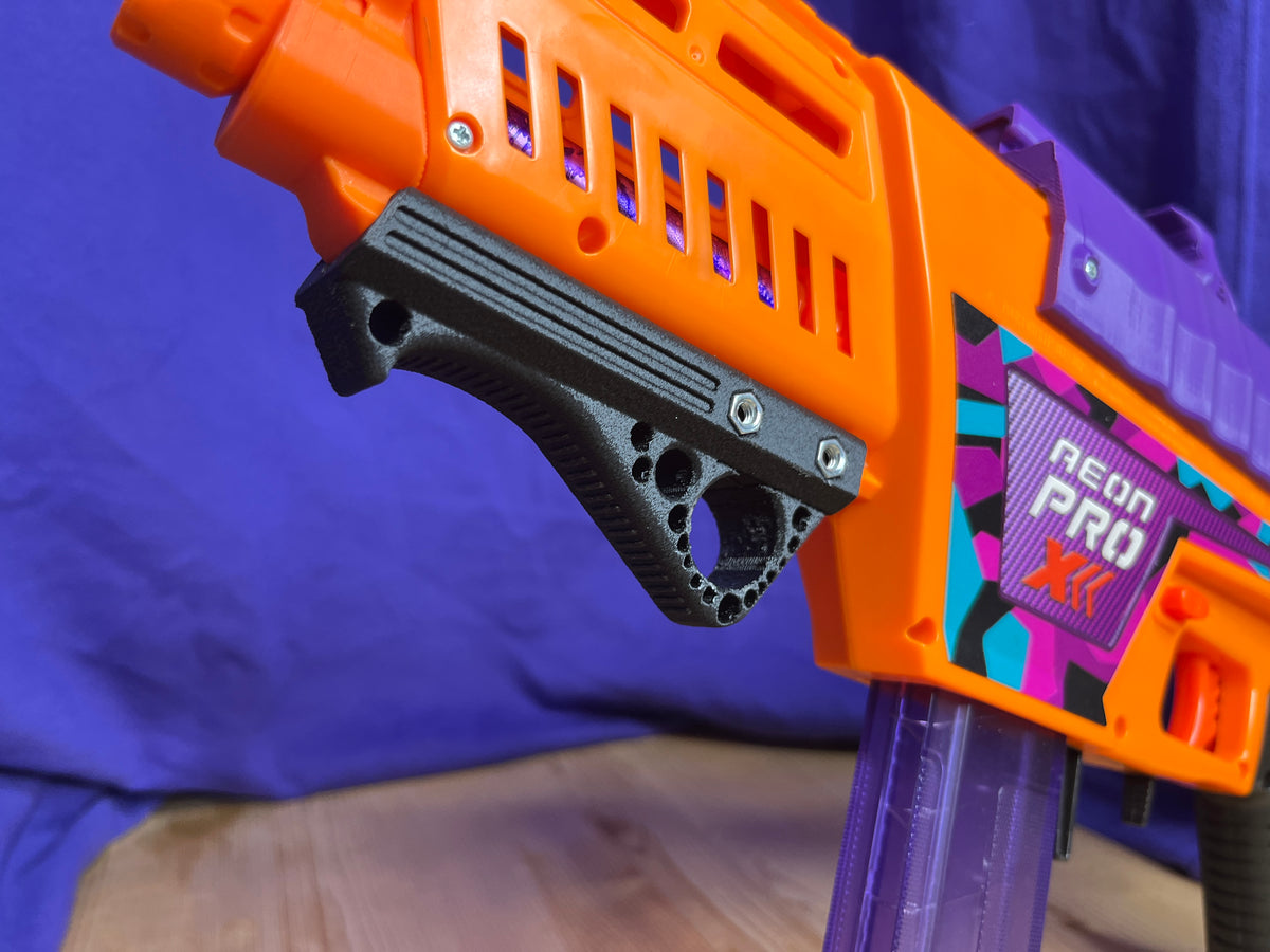 Ergonomic Nerf Foregrip & Foregrip Mini – Enhanced Blaster Control Stability
