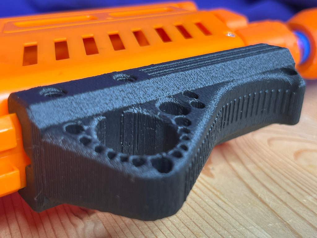 Ergonomic Nerf Foregrip & Foregrip Mini – Enhanced Blaster Control Stability