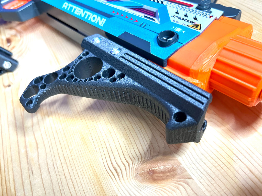 Ergonomic Nerf Foregrip & Foregrip Mini – Enhanced Blaster Control Stability