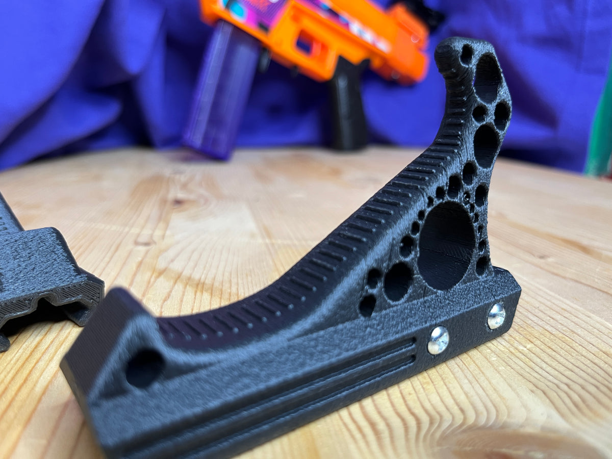 Ergonomic Nerf Foregrip & Foregrip Mini – Enhanced Blaster Control Stability
